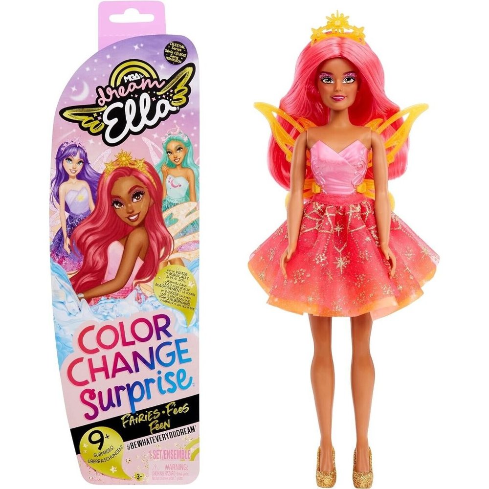 MGA Entertainment Dream Ella Color Change Surprise Fairies Celestial Series Doll